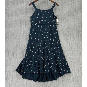 So Good For Life Dress Womens 18 Plus Multicolor Floral Sleeveless Cut Out NWT